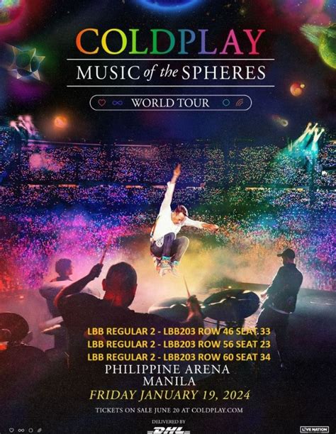 Ticket prices for Coldplay’s concert revealed .